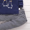 thumbnail image 4 of CAUYDY Toddler Pajamas Cotton Kids Pajamas for Boys Girls Long Sleeve Pajama Set 2 Piece Snug Fit Pjs Set(L101-Navy,1-2 Y), 4 of 6