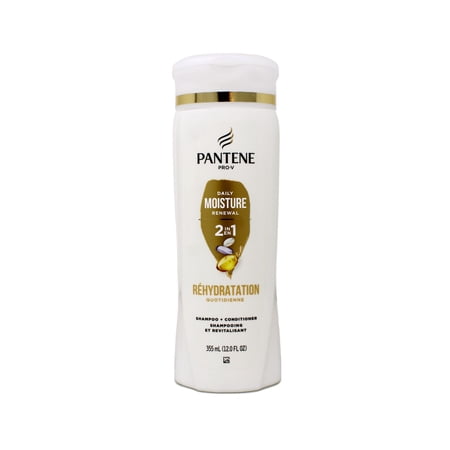 Pantene Pro-V Daily Moisture Renewal 2-in-1 Shampoo + Conditioner 12 FL OZ - 2 Pack