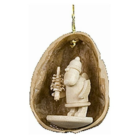 Dregeno Santa Nutshell Ornament