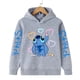 thumbnail image 3 of Ropa divertida Navidad Disney Stitch Sudadera con capucha niños dibujos animados chico niña niño Lilo y Stitch sudadera con capucha bebé Casual Top, 3 of 5