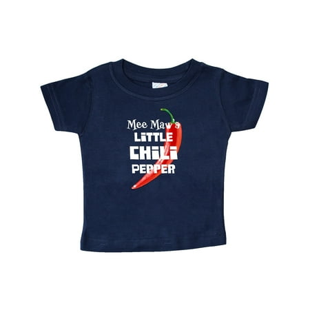 

Inktastic Mee Maw s Little Chili Pepper Gift Baby Boy or Baby Girl T-Shirt
