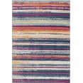 thumbnail image 2 of 2â€™ x 5â€™ Multicolor Irregular Striped Area Rug, 2 of 3