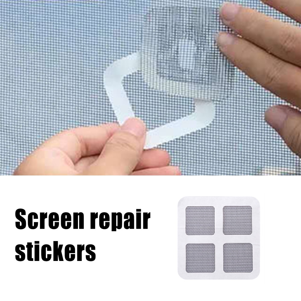 5/10pcs Screen Window Repair Patch Selfadhesive Screen Repair Kit Tape Covering up Holes and