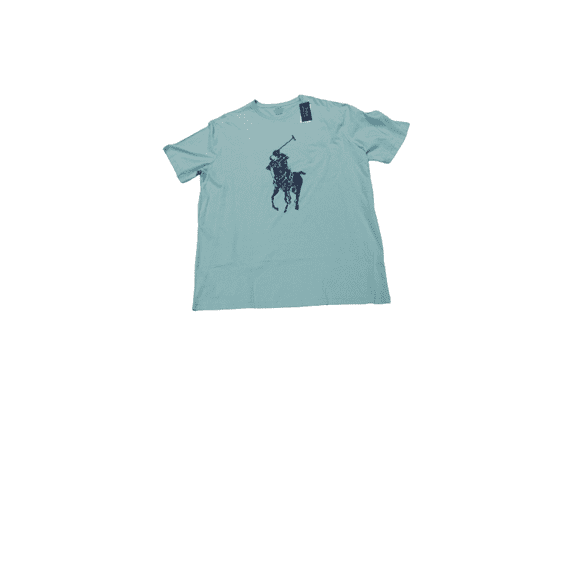 Polo Ralph Lauren Big & Tall Bay Green Big Pony T Shirt, XLT