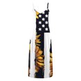 thumbnail image 4 of Qiopertar Robes d'Été pour Femmes Imprimé Sans Manches Col Rond Robes Décontractées Liquidation Livraison Gratuite à Moins de 5$ jusqu'à 90 % de Réduction, 4 of 5