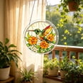 thumbnail image 6 of AZXY 83 Piece Acrylic Puzzle Suncatcher, Stained Glass Window Hanging Decor, Suncatchers for Windows Hanging Crystal Sun Catcher Indoor Outdoor Garden Craft Gift, 6 of 8