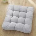 thumbnail image 5 of 6-Piece Seat Cushion Set Floor Mat Office Chair Pad Futon Tatami Home Decor, 5 of 7