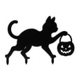 thumbnail image 2 of Halloween Garden Garden Stake,Metal Cat Pumpkin Stake,Outdoor Yard Silhouette Ornament for Backyard Lawn Arrangement and Holiday Horror Party Decor, 2 of 5