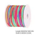 thumbnail image 2 of 6 Rolls of Bracelet String Cord Beading Thread Braided Thread Rope for Necklace Bracelet Making, 2 of 7