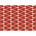 thumbnail image 1 of Ahgly Company Indoor Rectangle Patterned Red Area Rugs, 2' x 3', 1 of 6