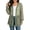 Green plus size chiffon cardigan a1, variant on Women Plus Size Long Sleeve Chiffon Cardigan Fall Winter Open Front Casual Coverup Flowy Drapey Jacket Blouses for Work Office, Light Blue 3XL