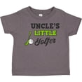 thumbnail image 3 of Inktastic Uncles Little Golfer with Golf Club and Ball Boys or Girls Toddler T-Shirt, 3 of 5
