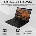 thumbnail image 5 of Lenovo ThinkPad X1 Carbon Gen 13 Aura Edition Laptop, 14" WUXGA FHD+ Touchscreen AI PC Laptop, Intel Core Ultra 7 255U, 32GB RAM, 2TB SSD, Backlit, Win 11 Pro, 5 of 7