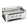 thumbnail image 2 of Almencla Grill, Portable Lightweight Simple for Outdoor Cooking Camping Hiking Picnics 45x30cm Breathable, 2 of 8