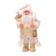 thumbnail image 1 of Muñeco de Papá Noel, decoración navideña, decoraciones de año Nuevo para fiesta de Navidad , 45cm Blanco, 1 of 9
