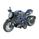 thumbnail image 4 of Juguete de motocicleta para niños Strade Fareast Limited modelo de aleación azul, 4 of 8