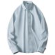 thumbnail image 1 of Camisas Tipo Para Hombre Camisa a rayas de solapa de manga corta informal de primavera y verano para hombre, camisa larga para hombre (Green, XXL), 1 of 4