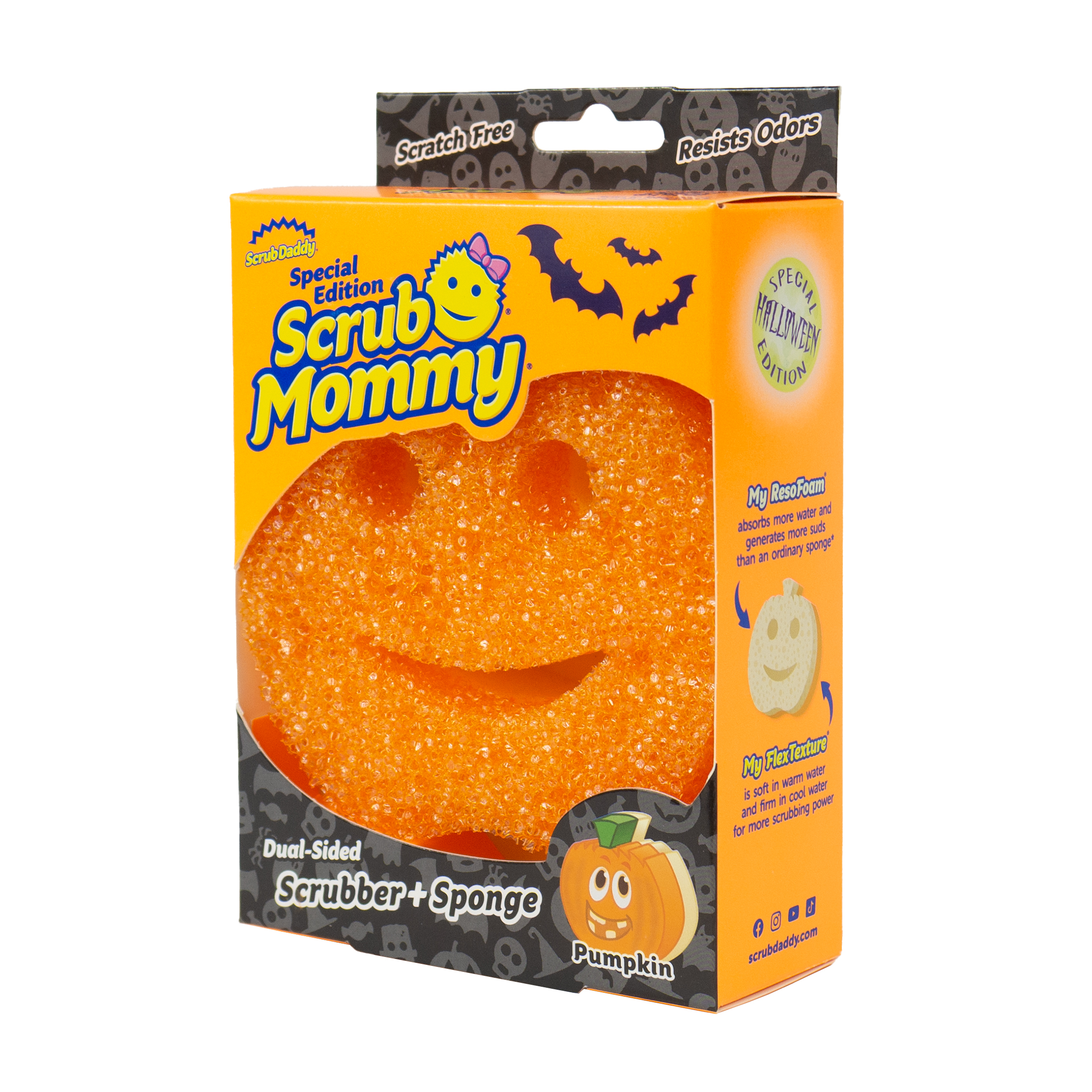 Scrub Daddy Scrub Mommy Pumpkin Cleaning Sponge photo 4