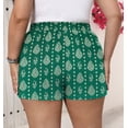 thumbnail image 4 of Daystry Womens Plus Size Casual Shorts Drawstring Summer Comfy Elastic Waist Lightweight Shorts Pull On Short with Pockets, 4 of 15