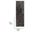 thumbnail image 2 of Livabliss Wool Rugs for Living Room, 2x8 Athena Modern Black Runner Area Rug, Bedroom Dining Room Home Decor Handmade Carpet (2'6" x 8' Runner), 2 of 5