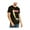 Black - black2, variant on Elevenparis Mens Exclusivity Graphic T-Shirt, Black, Medium