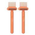 thumbnail image 2 of 2Pcs 2 in 1 Hair Brush Cleaning Tool with Ergonomic Handle Double-Sided Comb Cleaner High-strength Comb Cleaner Hair Tangle Remover Tool, 2 of 8