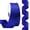 Cobalt Blue, variant on Double Face Satin Ribbon 7/8 inch X 50 Yards Polyester Maize Ribbon for Gift Wrapping Very Suitable for Weddings Party Hair Bow Invitation Decorations and More