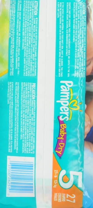 Pampers Baby Dry Diapers (Choose Your Size)