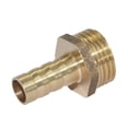 thumbnail image 4 of Manguera de gas Macarena conector de tubería de acoplamiento de rosca de latón 05, 4 of 5