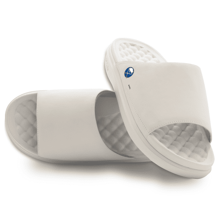 Unisex ISlide Cream Buffalo Sabres Minimalistic Motive Slide Sandals