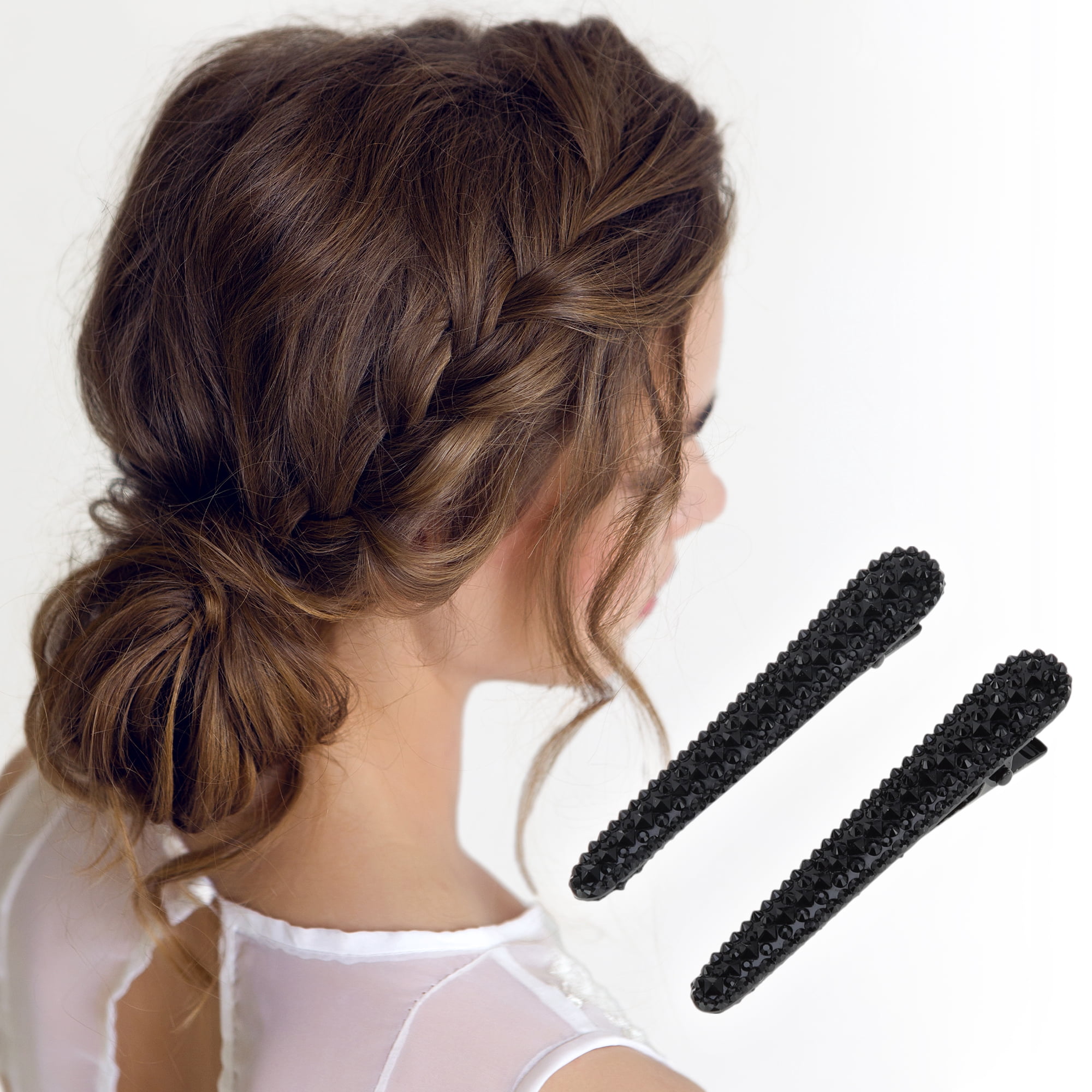 Unique Bargains Fashion Hair Clips for Hairdo Styling and Sectioning Water Drops
