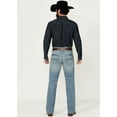 thumbnail image 3 of Cody James Men's Hamshackle Wash Duke Relaxed Bootcut Stretch Denim Jeans Blue 34W x 30L  US, 3 of 5