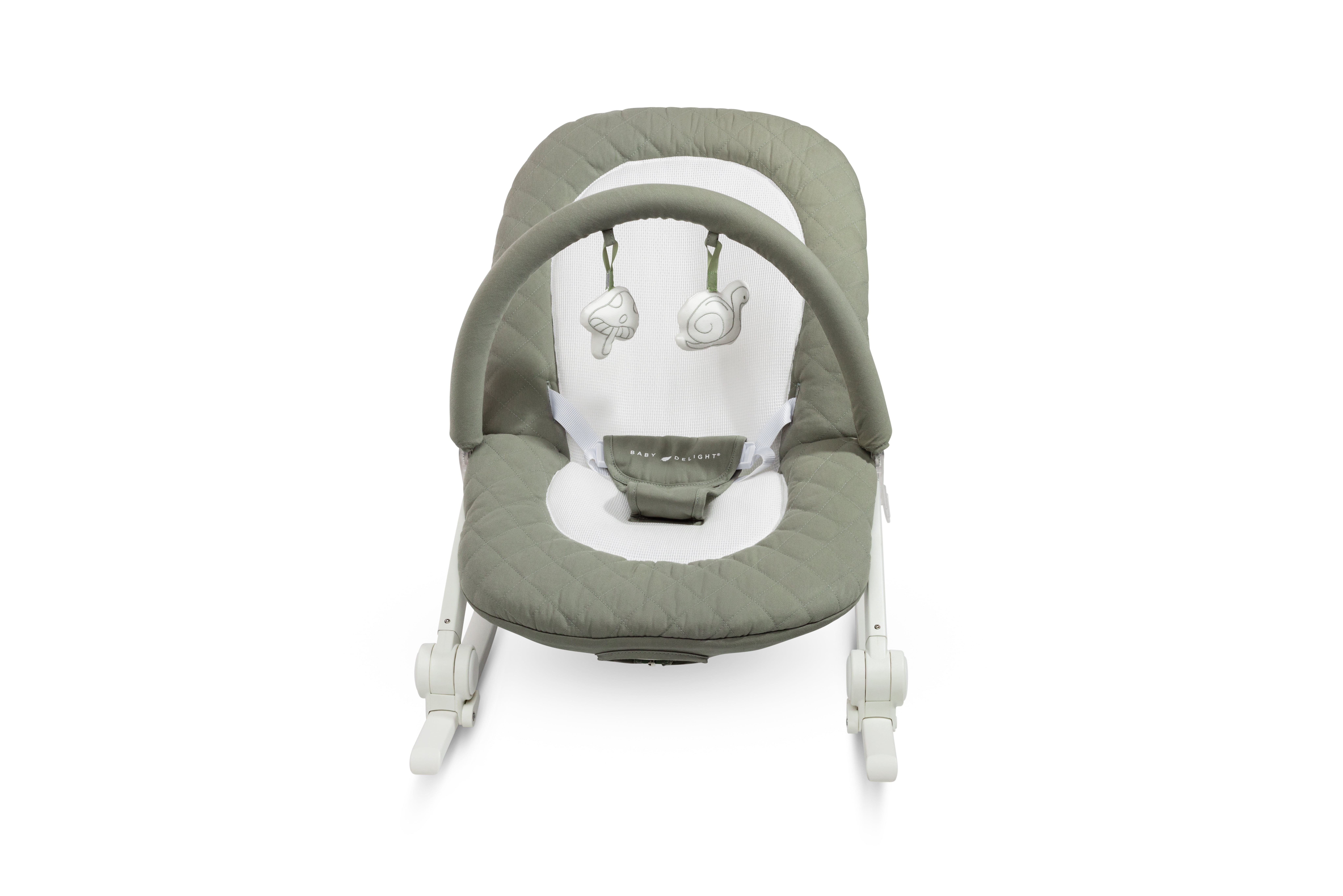 Baby Delight Aura Deluxe Portable Rocker, Organic Sage