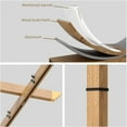 thumbnail image 4 of WildBreak Outdoor Pergola 10 x13 Feet, Wood Grain Metal, with Retractable Canopy, Khaki, 4 of 9