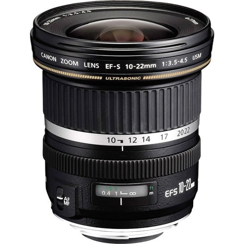 Canon 10-22mm USM ☆送料無料☆ Canon EF-S 10-22mm f/3.5-4.5 USM DSLR Zoom Lens - Walmart.com