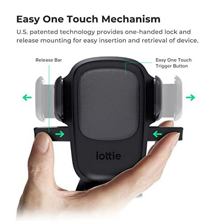 iOttie Easy One Touch 4 Dash & Windshield Smartphone Quick Locking Car  Mount