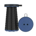 thumbnail image 1 of Tabourets Pliants Rétractables, Tabouret de Camping Portable, Tabouret Pliable Léger Mais Plus Robuste pour la Pêche, les Randonnées, le BBQ, les Fêtes, les Activités de Plein Air, Charge Max 600 Lb, 1 of 4