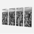 thumbnail image 2 of Panoramic Aerial View of Manhattan - Modern Cityscape Canvas Art Print, 2 of 3