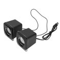 thumbnail image 4 of Laptop Speaker, Wired Desktop Black 1 Pair Multimedia Speaker  for Computer for Laptop, 4 of 7