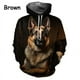 thumbnail image 5 of Sudadera con capucha con estampado 3D de pastor alemán para hombre, sudadera de manga larga de talla grande, sudaderas casuales, sudaderas con capucha, ropa para hombre, 5 of 5