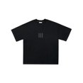 thumbnail image 1 of T-Shirt Fog Pur Coton Ample Décontracté Couple Manches Courtes, 100 % Coton, 1 of 5