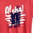 thumbnail image 3 of Mickey & Friends - Aloha - Women's Short Sleeve Graphic T-Shirt, 3 of 5