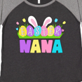 thumbnail image 4 of Inktastic Easter Nana Easter Eggs and Bunny Ears Women's Plus Size T-Shirt, 4 of 5