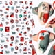 thumbnail image 2 of 5 Etiqueta Engomada De Las Uñas Hojas De La Flor De La Cara De La Señora Abstracta Para Los Expertos Profesionales De Las Uñas, 2 of 5