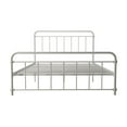 thumbnail image 4 of DHP Wallace Metal Platform Bed Frame with Headboard, Queen, White, 4 of 17