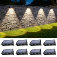thumbnail image 1 of Paquete de 8 Luces Solares para Cercas Onforu, Exterior, Impermeables IP65, 1 of 7