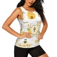 thumbnail image 2 of Sigee Farm Bee Cute Honey for Women's Workout Tank Top,Running Tank Tops,Sleeveless Gym ClothesSmall, 2 of 8