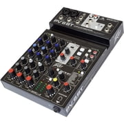 Peavey PV 6 BT 6 Channel Compact Mixing Mixer Console with Bluetooth + PVi 100 Microphone