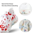 thumbnail image 7 of Love, Bubbling, Red Walking Shoes for Men Woman Lightweight Tennis Fashion Elastic Sports Shoes Cushion Basketball Shoes, 7 of 7