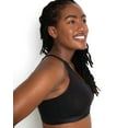 thumbnail image 5 of Cotton Luxe Front And Back Close Wireless Bra - Black Hue - Final Sale!, 5 of 6